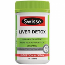 Swisse Liver Detox 斯维诗 护肝片 奶蓟草 护肝片 120片/瓶 200粒 成人 养肝 护肝 加班 熬夜 烟酒 熬夜 常备 澳洲进口 澳洲代购  澳洲直邮