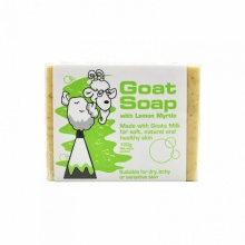 Goat Soap 柠檬味羊奶皂 山羊奶手工香皂 洗手洁面沐浴皂 保湿滋润 婴儿儿童妈妈孕妇适用 100g 澳洲原装进口 澳洲代购 澳洲直邮