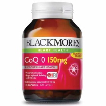 blackmores 大瓶量贩装 新包装 澳佳宝 高浓缩辅酶 Q10胶囊 保护心脏 150mg/125粒 澳洲进口 澳洲代购 直邮