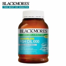 澳佳宝 Blackmores 新包装 深海鱼油 软胶囊 调节三高 血压 血脂 血糖 高浓度 400粒 无腥 鱼油 400粒 澳洲进口 澳洲代购 直邮