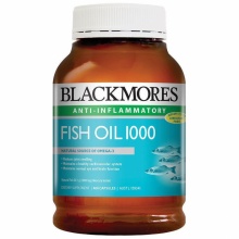 澳佳宝 Blackmores 新包装 深海鱼油 软胶囊 原味 1000mg Omega-3 DHA EPA 400粒 中老年成人 守护心脑 澳洲进口 澳洲代购 直邮