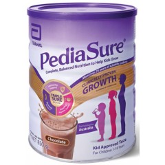 澳洲代购直邮新西兰PediaSure 雅培小安素奶粉巧克力味 850g （包邮）