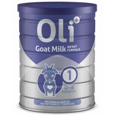 澳洲代购直邮新西兰Oli6 Goat Formula 颖睿婴幼儿羊奶粉 1段 800克 1罐（包邮包税）