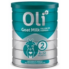 澳洲代购直邮新西兰Oli6 Goat Formula 颖睿婴幼儿羊奶粉2段 800克 （包邮）