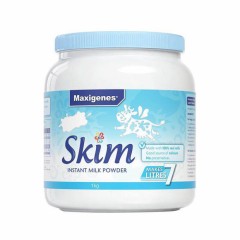 澳洲代购直邮新西兰 Maxigenes美可卓蓝胖子脱脂成人奶粉1kg （包邮）