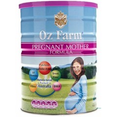 澳洲代购直邮新西兰Oz Farm 含叶酸多维配方孕妇营养奶粉 900g （包邮）