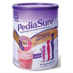澳洲代购直邮新西兰PediaSure 雅培小安素奶粉 草莓味 850g （包邮）