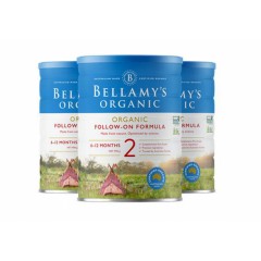 澳洲代购直邮新西兰Bellamy's 贝拉米有机奶粉900g 2段（包邮，包税）