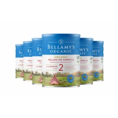 澳洲代购直邮新西兰Bellamy's 贝拉米有机奶粉900g 2段（包邮，包税）