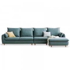 澳洲代购 布艺沙发四人转角Australian purchasing fabric sofa four-person corner