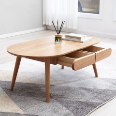 澳洲代购 全实木胶囊茶几Australia purchasing all solid wood capsule coffee table