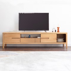 澳洲代购 纯实木双门双抽电视柜Australia purchasing pure solid wood double door double drawer TV cabinet