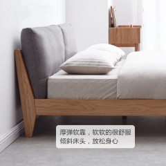 澳洲代购 纯实木软包床Australia purchasing pure solid wood soft-packed bed