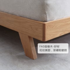 澳洲代购 纯实木软包床Australia purchasing pure solid wood soft-packed bed