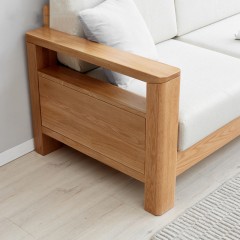 澳洲代购 实木沙发小四人转角Australian purchasing solid wood sofa small four-person corner