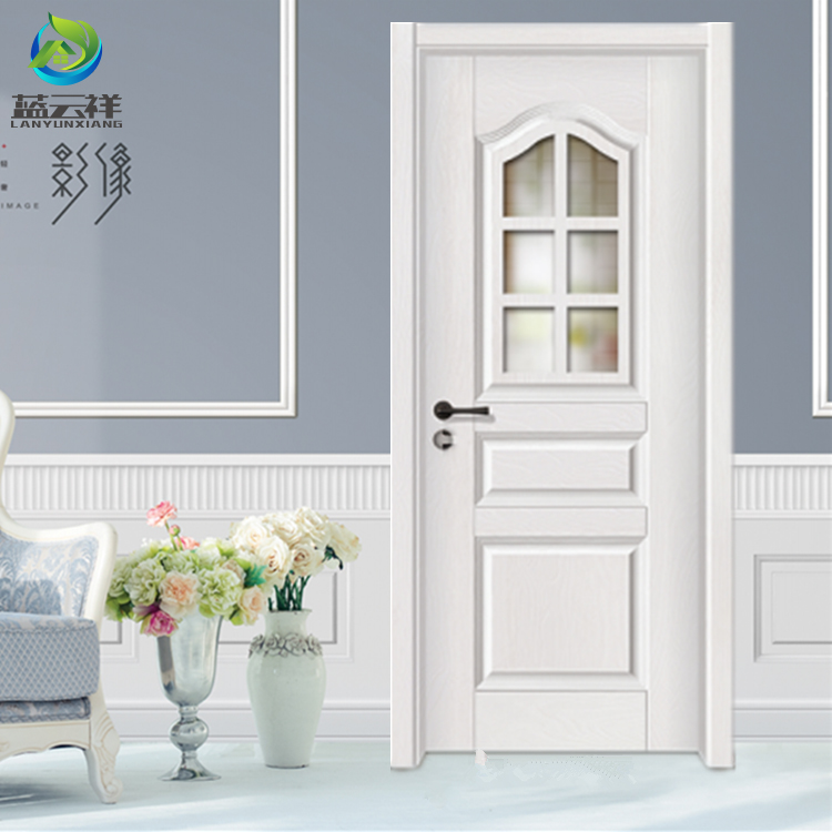 定制厨房门卫生间门烤漆生态木门房间门实木复合门白色门现代简约Kitchen door bathroom door paint ecological wood door solid wood composite door white door