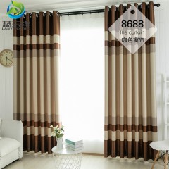 窗帘新款客厅简约现代卧室小窗短帘全遮光飘窗布料落地窗New curtain living room bedroom small window short curtain bay window French window