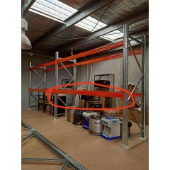 金属货架仓库货架大型库房立体托盘承重仓储货架Metal shelf warehouse shelf large warehouse three-dimensional pallet load-bearing storage shelf