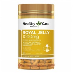 Healthy Care 新包装 澳世康 蜂王浆 胶囊 365粒 蜂皇浆 辅助 提升 免疫力 美容养颜 1瓶 澳洲代购 澳洲直邮 澳洲进口