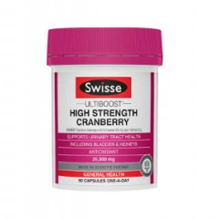 swisse cranberry 斯维诗 高浓度 蔓越莓 胶囊 25000mg 30粒/瓶 天然 蔓越莓 精华 健康好气色 好吸收 60片 澳洲代购 澳洲直邮 澳洲进口