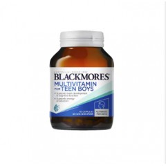 澳洲代购 直邮 新包装 澳洲 澳佳宝 (Blackmores) teen multi + Brain Nutrients for Guys 青少年 复合维生素 60粒 男孩 澳洲进口