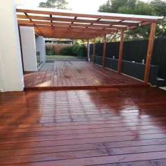 户外木结构凉棚  Outdoor wooden pergola