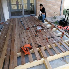 户外实木地板  Outdoor solid wood flooring