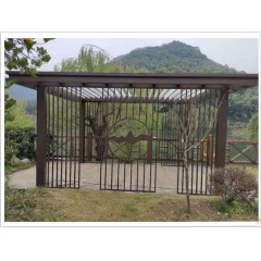 铝合金中式凉棚  Aluminum alloy Chinese pergola