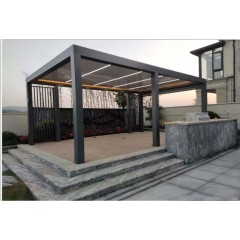 铝合金户外遮阳棚  Aluminum alloy outdoor awning