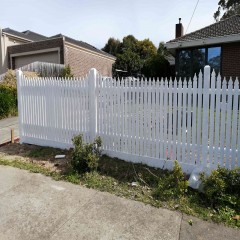 户外白色围栏  Outdoor white fence