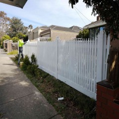 户外白色围栏  Outdoor white fence