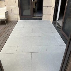 户外地砖铺设   Outdoor floor tile laying