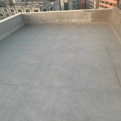 露台地砖铺设 Terrace floor tile laying