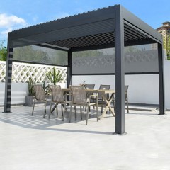 铝合金电动凉棚  Aluminum alloy electric pergola