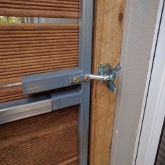 户外实木门定制  Outdoor solid wood door customization