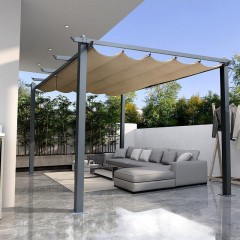 铝合金电动凉亭  Aluminum alloy electric gazebo