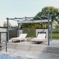 铝合金电动凉亭  Aluminum alloy electric gazebo