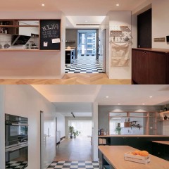 现代开放式厨房整体设计  Modern open kitchen overall design