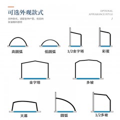 伸缩泳池盖款式阳光房  Retractable pool cover style sunroom