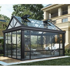 人字顶阳光房  Herringbone roof sunroom