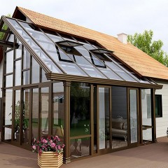 人字顶阳光房  Herringbone roof sunroom