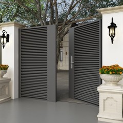 铝艺户外门  Aluminum outdoor door