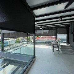 户外电动卷帘  Outdoor electric rolling shutters