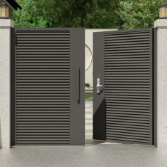 铝艺户外门  Aluminum outdoor door