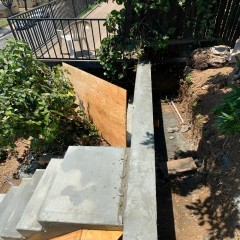 水泥挡土墙  Cement retaining wall