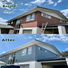 外墙喷漆翻新 Exterior spray painting renovation