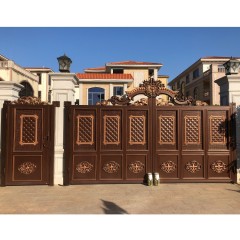 别墅门电动对开门 Villa door electric folio door