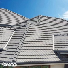 屋顶不同材质 Different materials for roofing