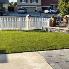 墨尔本花园改造前院真草铺设 Melbourne Gardens renovates front yard with real grass paving