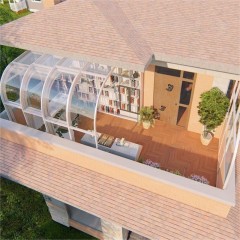 露台移动阳光房不违建的阳光房  Terrace mobile sunroom not unauthorized sunroom